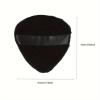 1pc Large Water Drop Powder Puff  Soft Flocking Makeup Sponge with Triangular Tip for Loose Powder & Setting Makeup view 2