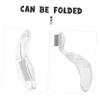minkissy 2Pcs Foldable Metal Eyebrow and Eyelash Comb Set Stainless Steel Beauty Tool for Makeup for Eyebrow Shaping and Eyelash Separation view 2