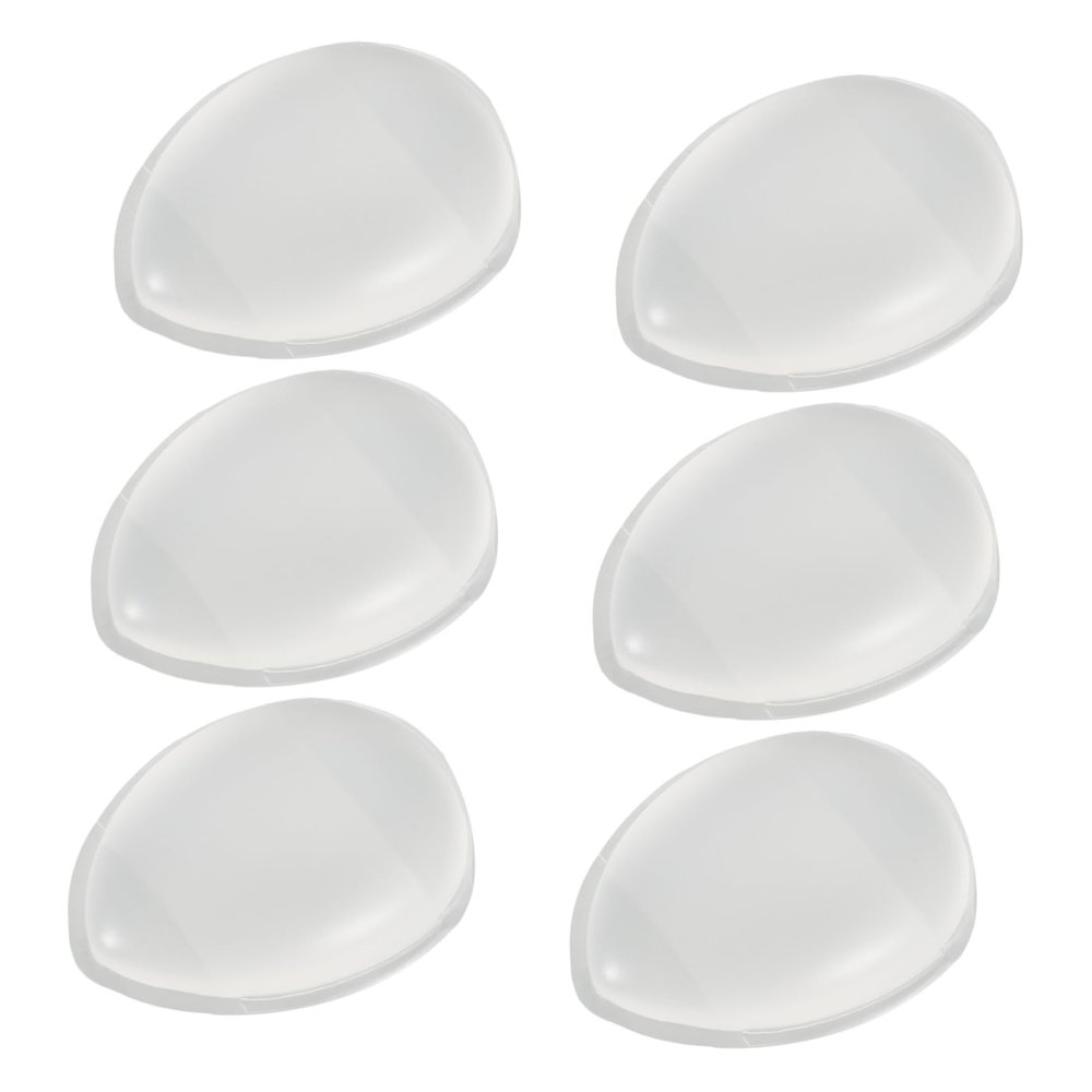 6pcs Silicone Makeup Puff Portable Mini Finger for Face Powder Applicator Reusable Silicone Makeup Tools for Women