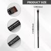 Eyebrow Brush for Groomed Brows - Professional Angled Brush and Spoolie for Precise Application, Blending, and Shaping of Brow Pencils, Powders, and Gels - Ideal for Natural or Defined Brow Looks view 2