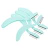 Baluue 5pcs Metal Eyebrow Comb and Eyelash Separator Foldable Design for Easy Grooming Durable and Portable Makeup Tool for Women for Lash and Brow Care view 1
