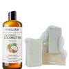 3 Pack Bar Body Soap with Pure Coconut Oil Liquid 16 OZ Relaxing Massage and Body Oil,Carrier Oil for Essential Oils Mixing view 1