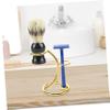 FOYTOKI Razor Stand Brush Holder Wall-mounted Razor Storage Shower Holder Bathroom Rack Organizer Handheld Storage Rack view 4