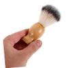 FOYTOKI 3pcs Soft Bristle Shaving Brush for Men Ergonomic Design for Facial Cleansing and Beard Grooming Handle Grooming Accessory view 3