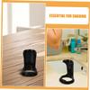 Baluue 2pcs Portable Shaving Brush Holder Plastic Beard Grooming Stand Versatile Organizer for Men Easy to Clean and Travel-friendly view 3