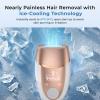 ZAIRUZ Ice Cool Laser Hair Removal for Women & Men, 9-Level Permanent Painless IPL Hair Remover Device for Body Face Legs Armpits Bikini Line, At-Home Use view 2