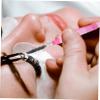 BIUDECO Folding Dual-Sided Eyelash Comb and Brow Brush Portable Grooming Tool for Eyelashes and Brows Convenient Makeup Accessory Transparent Red Hanging Pouch view 4