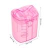 Baluue Perm Paper Box for Salon Professionals Chic and Functional Design Diy Sheets Extensive Capacity for Hair Styling Supplies Elegant Aesthetic Organizer Pink view 2