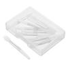 Baluue 10pcs Silicone Lip Brush Wand Exfoliating Lip Mask Applicator for Makeup Tools Set Storage Box view 1