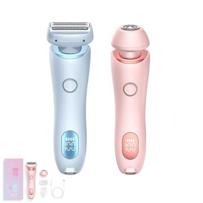 2-in-1 Women's Body Shaver, Lady Shaver, Dual Head Razor, Electric Razor for Women(Mix 2PCS)