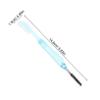 Baluue Folding Eyelash Comb Eyelash Brush and Eyebrow Grooming Tool Dual-sided Separator for Effortless Lashes and Brows Portable Beauty Tool Blue view 2