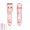 2-in-1 Women's Body Shaver, Lady Shaver, Dual Head Razor, Electric Razor for Women(Pink 2PCS) view 1