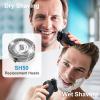 SH50 Replacement Blades Compatible with Series 5000 Electric Shavers, Replacement Heads For Philips Norelco 5000 Shaver, SH50 blades, 6-pc pack view 3