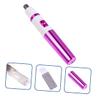 Beatifufu Facial Hair Removal for Women Nose Hair Trimmer Button Face Shaver Touch Compact Portable view 3