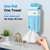 ITO Disposable Face Towel, Ultra-Soft 1-Second Quick-Dry Face Towels, Gentle for Sensitive Dry Oily Skin, Facial Towels for Daily Cleansing Makeup Removal (180 Count EF Texture) view 3