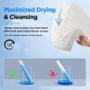 ITO Disposable Face Towel, Ultra-Soft 1-Second Quick-Dry Face Towels, Gentle for Sensitive Dry Oily Skin, Facial Towels for Daily Cleansing Makeup Removal (180 Count EF Texture) view 4