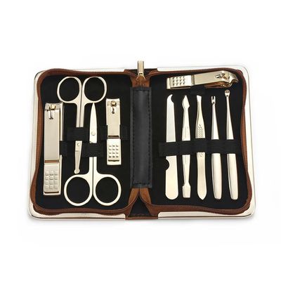 DUYHBAWRS Nail Clippers Set 10pcs Stainless Steel Manicure Tools Beauty Manicure Set
