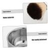 Mikinona Stainless Steel Shaving Brush Set for Men Complete Kit Razor Stand Bowl Holder view 3