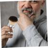 Mikinona Stainless Steel Shaving Brush Set for Men Complete Kit Razor Stand Bowl Holder view 4