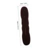 FRCOLOR 6pcs Hair Bun Maker Set Sponge Hair Bun Curler Versatile Styling Tool for Parties Weddings and Daily Use view 2