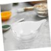 TOVINANNA Facial Mixing Bowl and for Skincare Ergonomic Glass Bowl for Smooth Mask Mixing Gentle Fan-shaped Brush for Even Application for Estheticians and Home Use view 4
