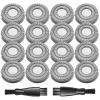 16PCS Pitbull Shaver Replacement Blade for Skull Shaver Replacement Heads, Skull Shaver Replacement Blades for Pitbull Gold Replacement Blades, Pitbull Skull Shaver Replacement Blade, Bald Man Gifts view 1
