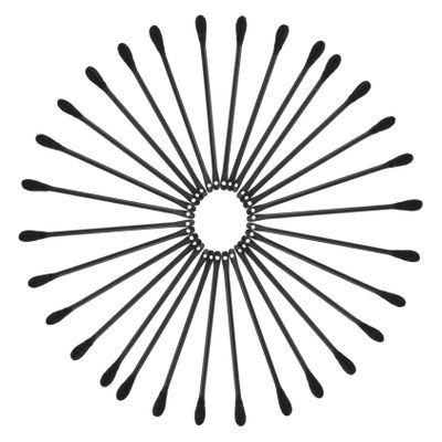 OHPHCALL 100pcs Double-ended Blackhead Removal Tools Disposable Cotton Swab Sticks for Deep Pore Cleansing Safe for All Skin Types for Face and Nose Care