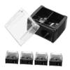 TOVINANNA 5pcs Dual Holes Manual Pencil Sharpener for Eyeliners Lip Liners and Brow Pencils Travel-Friendly Compact Design for Makeup The Go Includes Versatile Sharpener for All Your view 1