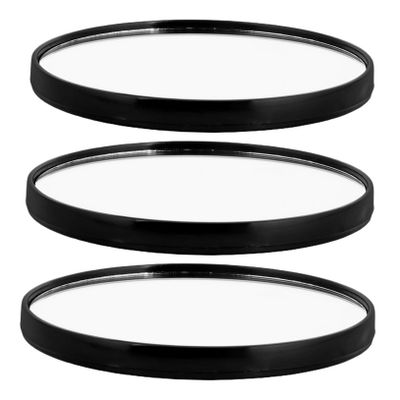 FOMIYES 3pcs Magnification Beauty Mirror Suction Cup Handheld Magnifying Mirror for Makeup Compact Travel for Face Eyebrows Hairdressing