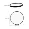 FOMIYES 3pcs Magnification Beauty Mirror Suction Cup Handheld Magnifying Mirror for Makeup Compact Travel for Face Eyebrows Hairdressing view 2