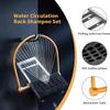hocvseo Water Circulation Rack with Pillow Kit, Hair Salon Shower Shampoo Bed Accessories, Head Spa Equipment Frame, for Salon, Hair Treatment view 2