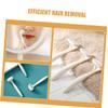 FOMIYES 3pcs Portable Manual Hair Remover for Women Compact Travel Razor for Face Body Grooming Gentle Skin for Underarms Intimate Areas view 3