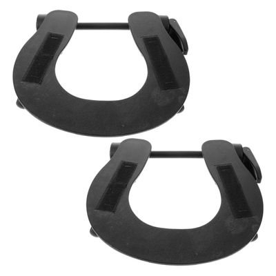 FRCOLOR 2pcs Massage Bed Cradle Face Massage Pillow Neck Pillow for Bed Headrest Cradle