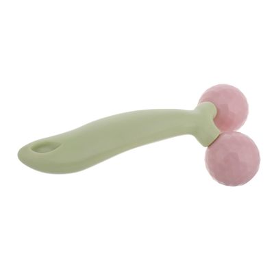 Beatifufu Handheld Face Roller Massage Tool for Neck and Face Ergonomic Skin Care Roller for Relaxation and Facial Fatigue Relief Portable Shaped Design Suitable for Home and Travel