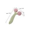 Beatifufu Handheld Face Roller Massage Tool for Neck and Face Ergonomic Skin Care Roller for Relaxation and Facial Fatigue Relief Portable Shaped Design Suitable for Home and Travel view 2