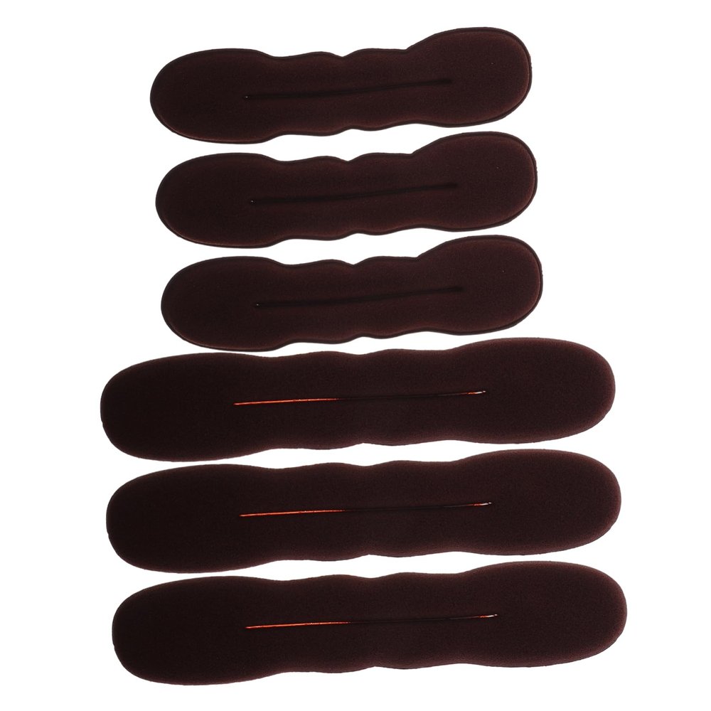 OHPHCALL 6pcs Portable Hair Bun Shaper for Women Reusable Bun Maker Twist Hair Band for Stylish and Easy