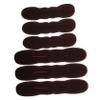 OHPHCALL 6pcs Portable Hair Bun Shaper for Women Reusable Bun Maker Twist Hair Band for Stylish and Easy view 1