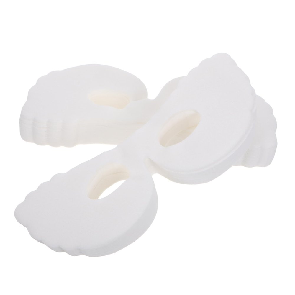 Beatifufu 200pcs Hydrating Eye Pads Cotton Sleep Mask Paper Disposable Facial Eye Mask for Home
