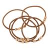 FOMIYES 5pcs Women Elastic Hair Ties Decorative Ponytail Holders Bracelets High-elasticity Hair Bands Soft Sturdy for All Hairstyles Versatile Accessories view 1