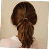 FOMIYES 5pcs Women Elastic Hair Ties Decorative Ponytail Holders Bracelets High-elasticity Hair Bands Soft Sturdy for All Hairstyles Versatile Accessories view 4