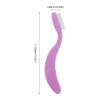 Baluue Folding Eyelash Comb and Brow Grooming Tool Portable Lash Separator for Eyebrows and Eyelashes Compact Dual-Purpose Design for and Daily Use Curved Shape for Comfortable Grooming view 2