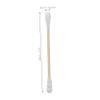 Anneome 500pcs Double-Ended Cotton Swabs for Ear Cleaning Soft Cotton Tips Wooden Sticks for Makeup Removal and Beauty Applications Safe and view 2