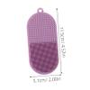 Baluue Face Scrubber Brush Silicone Face Cleanser Skin Care Brush Tool Gentle Exfoliator Makeup Removal Travel for Women view 2