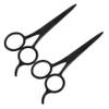 Beatifufu 2pcs Stainless Steel Facial Hair Scissors Beard and Eyebrow Grooming Portable Grooming Kit for Men and Women Lightweight and Versatile Trimming Tools view 1