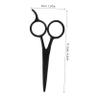 Beatifufu 2pcs Stainless Steel Facial Hair Scissors Beard and Eyebrow Grooming Portable Grooming Kit for Men and Women Lightweight and Versatile Trimming Tools view 2