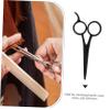 Beatifufu 2pcs Stainless Steel Facial Hair Scissors Beard and Eyebrow Grooming Portable Grooming Kit for Men and Women Lightweight and Versatile Trimming Tools view 3