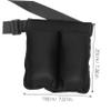 FOMIYES Adjustable Waist Belt Bag Massage Oil Portable Lotion Organizer Essential Oil Case Reusable Storage for Massage Professionals view 2