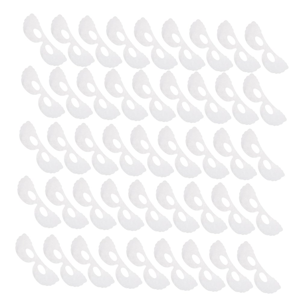 BIUDECO 200pcs Ultra-thin Eye Mask Paper Hydrating Eye Patches for Moisturizing and Refreshing Disposable Beauty Sheets for Home Salon and Spa Use