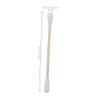 CHILDWEET 500pcs Double Ended Cotton Swabs with Wooden Sticks for Ear Cleaning Makeup Removal and Beauty Applications Soft Cotton Tips for Safe Use view 2