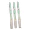FOMIYES 3pcs Compact Eyebrow Razor Precision Trimmer Tools for Women Stainless Steel Micromesh Blades Travel-friendly Design for Daily Grooming Green Color view 1